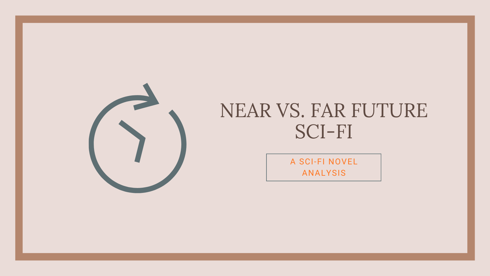 Some Thoughts on Near vs. Far Future Science Fiction